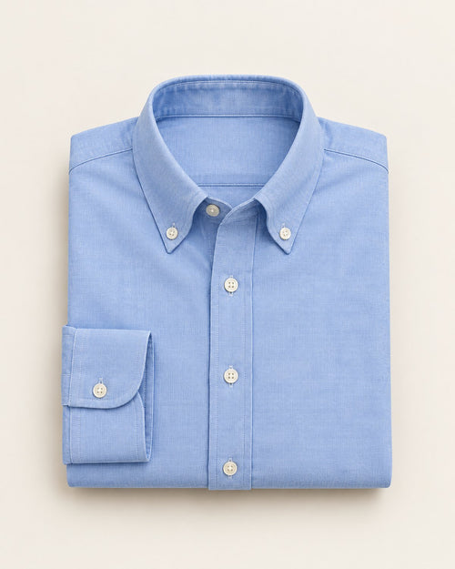 Men's Light Blue Burford Oxford Shirt
