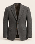Men's Charcoal Harrogate Herringbone Tweed Blazer