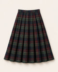 Women's Tartan Helmsley Pleated Midi Skirt